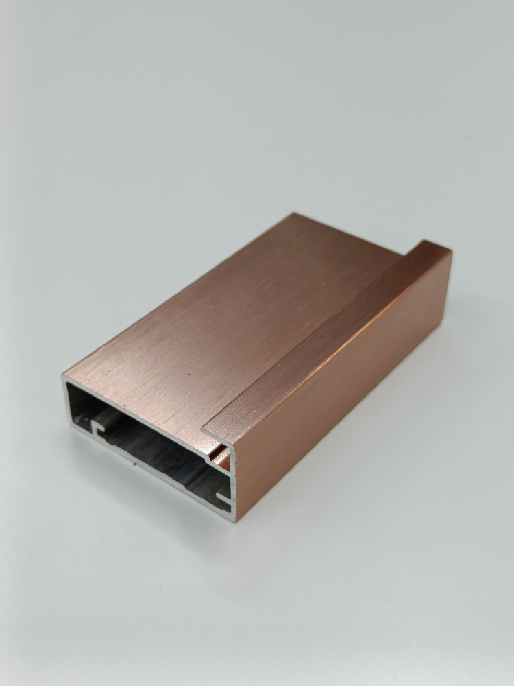 Зеркало в алюминиевой раме 08 «Премиум Розовое золото»