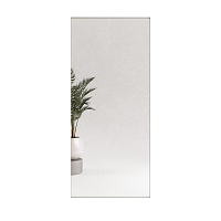 Зеркало прямоугольное в белой металлической раме «Мускат» XL (в тонкой раме) 200 см